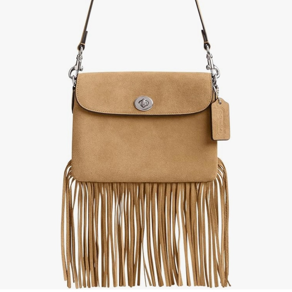 Coach 1965 fringe bag